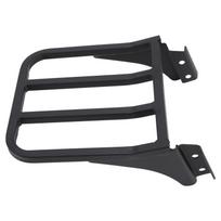 Sissy Bar Backrest Luggage Rack For Heritage Softail Dyna Sportster 1986+ Black
