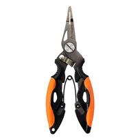 Basic gear Small split ring pliers Orange 125mm oranžinė