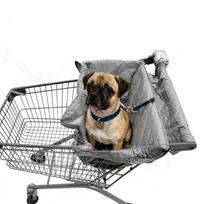 Waterproof Pet Stroller Cushion Cover Folding Cart Anti Dirty Dog Pad  Outdoor pilka