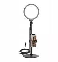 Žiedinė lempa Neewer Rinkinys selfie do telefonu su okrągłą lampą LED Neewer R06 18cm