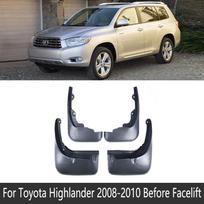 Automobilio sparnai Toyota Highlander XU40 Kluger 2008~2013 Purvasargiai Apsauga nuo purslų Galiniai Ratai Protecti Purvasaugis Išorinis Priedas