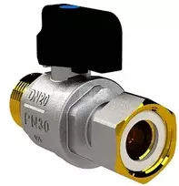 Arco SENA VA30 DK tiesus ventilis 1/2" v/i, su laisva veržle