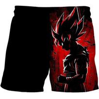 2026 Dragon Ball Madingi Marškinėliai Šortai 2 Dalių Rinkiniai Vaikams Sportinis Kostiumas Vegeta Drabužiai 3D Spausdinti Dragon Ball Marškinėliai Vasariniai Kostiumai 100