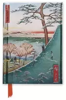 KNYGA Flame Tree Publishing Staff Hiroshige: Meguro (Foiled Pocket Journal)