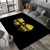 3D Wu T-TANG Clans Hip Hop Sign Rap Carpet Rug for Bedroom Living Room Home Sofa Decoration,Children Play Large Decor Floor Mat 40x60cm( 15x23in )