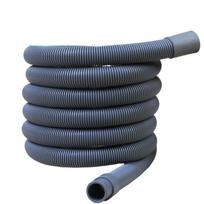 Extension Pipe Plastic Wash Machine Drain Hose Universal Convenient Waste Drain Hose Grey Durable Dryer Drain Hose Bathroom pilka