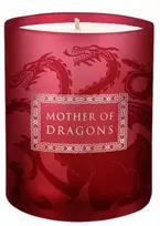 KNYGA Bookshop Game of Thrones: Mother of Dragons Glass Candle