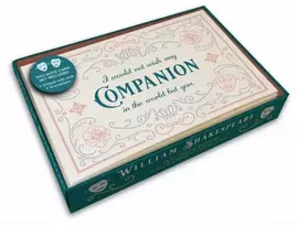 KNYGA Insight Editions William Shakespeare Foil Note Cards