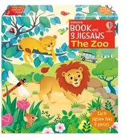 KNYGA Taplin Sam Usborne Book and 3 Jigsaws: The Zoo