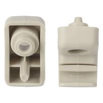 2 Pieces Sun Visor Holder Mount 735411088 Designed for Fiat Grande Punto Car Interior Accessory ABS Construction China Mainland