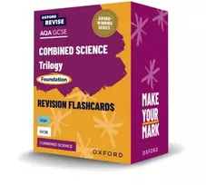 KNYGA Jo Locke Oxford Revise: AQA GCSE Combined Science Trilogy Foundation Revision Flashcards