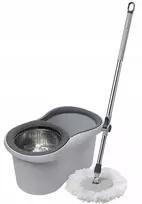 „Maxxx Mop“ besisukančių šluotų rinkinys „IVO Ultra Power Practical“ (kibiras/apvali šluostė) [prekės kodas: FLORINA-MO-001-10]