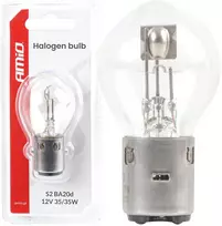 Halogeninė lemputė s2 12v 35/35w ba20d lizdinė plokštelė amio-04919
