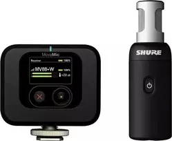 „Shure MV88+W-KIT-Z6“ – belaidis stereofoninis mikrofonas su integruotu imtuvu