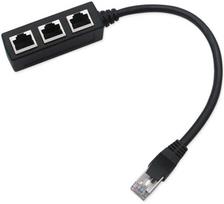 RTO adapteris rozgłałęźnik 100mb/s lan rj45 3xrj45 ftp -e397