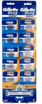 „Procter GILLETTE Mėlyna 3 Plus Comfort“ vyriški skustuvai, 1 pakuotė – 10 vnt.