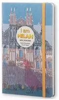 „Moleskine“ bloknotas MOLESKINE Milan, L, 13x21 cm, linijoje, riboto leidimo