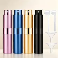10 ml , pildomi kelioniniai kvepalų buteliukai , 4 vnt.