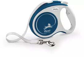 Flexi FLEXI smycz automatinė Comfort Plus M taśma 5 m kol. mėlyna