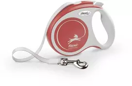 Flexi FLEXI smycz automatinė Comfort Plus XS taśma 3 m kol. jasny raudona