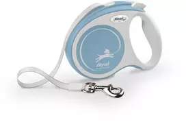 Flexi FLEXI smycz automatinė Comfort Plus XS taśma 3 m kol. šviesiai mėlyna