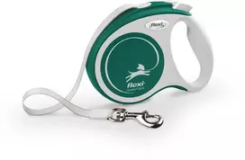 Flexi FLEXI smycz automatinė Comfort Plus XS taśma 3 m kol. žalia