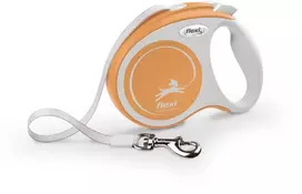 Flexi FLEXI smycz automatinė Comfort Plus S taśma 5 m kol. jasny geltona