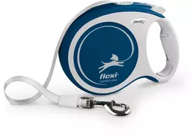 Flexi FLEXI smycz automatinė Comfort Plus L taśma 8 m kol. mėlyna