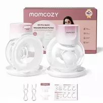Momcozy Momcozy S12 Pro Quick Rožinė Double Pack | Pientraukis muszlowy | Bevielis, dvivietis, spalva rožinė