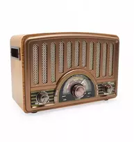 Retro radijas Retropolis Memphis AM/FM/SW, Bluetooth, Micro SD, USB