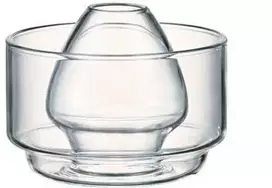 Hario - Chasen stovas ir dubenėlis 100 ml - Permatomas