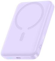Baseus indukcinė išorinė baterija 10000mAh 22.5W MagSafe su USB-C laidu 20V/3A 0.3m - violetinė