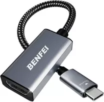 Baseus BENFEI adapter USB-C to HDMI pilka