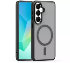 Dėklas Telforceone Mag Matt case for Samsung Galaxy A16 4G / A16 5G / A17 4G / A17 5G juodas big hole