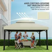 „Outsunny“ atsarginis stogelis (tentas) sodo pavėsinei