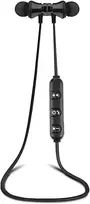 Ausinės sportowe belaidės bluetooth Įstatomos į ausis (In-ear tipo) ausinės -e023 juoda