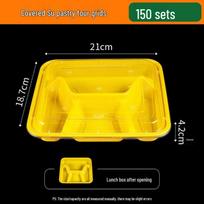 Disposable Compartment Takeaway Bento Boxes