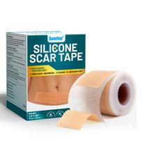 Sumifun Medical Grade Silicone Gel Roll Patch Scar Treatment Waterproof Reusable Scar Sticker Herbal Safety Mouth Nasal Patches Silicone smėlis