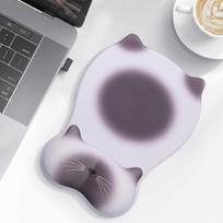 Non Slip Mouse Pad Wrist Rest Cartoon Cat Non-slip Mouse Pad Universal Mouse Mat Wrist Rest  Office American Luo Meow