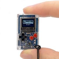 Thumby TinyCircuits micro USB to Clear Thumby Portable Game Retro Game Handheld Game Mini Game Programming Python [with Type-C adapter]