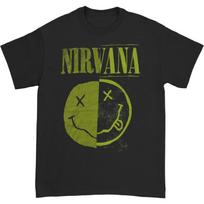 Nirvana Split Smile Slim Fit T-shirt High-end Luxury Is for Both Men and Women Top Y2k 2026 Summer S