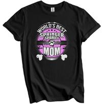 World's Best Springer Spaniel Mom Dog Owner T-Shirt S