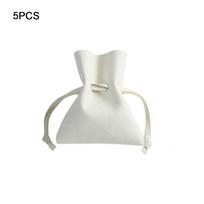 Drawstring Closure Jewelry Packaging Bag Microfiber Material Fungus Style Microfiber Pouch Compact Storage Flap Bag balta