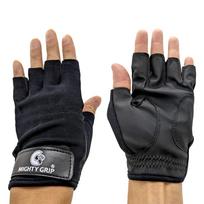 Mighty Grip Pole Dancing Non-tuck Gloves (Black L) L juoda