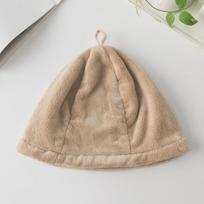 Soft and comfortable Washable Coral Velvet Sauna Hat Dry Hair Cap Thick Head Towel Cute Shower Cap Towel Bath Accessories