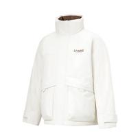 Li Ning Hot Pots Down Collection Down Jacket Unisex Ecru AYMU503-2 XXL
