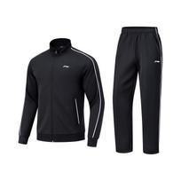 Li Ning Table Tennis Collection Sweatshirt Set Unisex Black AWEU001-3 3XL black