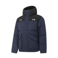 Li Ning Hot Pots Down Collection Down Jacket Unisex Black Blue AYMV435-5 XL