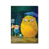 My Neighbor Ryoma Miyazaki Classic Anime Movie Wall Poster Retro Retro Kraft Paper Poster Living Room 21cm×30cm NoFrame