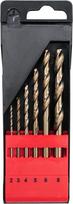 Kobalto HSS-E Co grąžtų metalui rinkinys 2–8 mm, 6 vnt. (YT-41602)